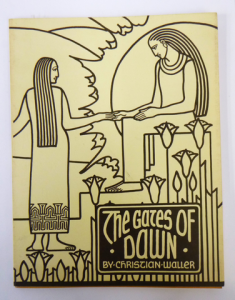 SC book The Gates of Dawn by Christian Waller, Klytie Pate and Gryphon Books 197