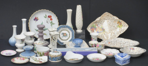 Lot 20 - Large Group lot mostly English ceramics inc Spode Blue & White Hear