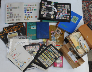 Lot 33 - 2 Boxes - Large Group Stamps & Albums inc Heaps of Australian pre d