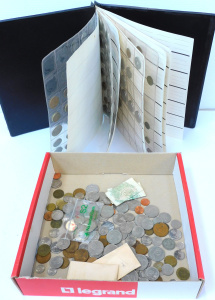 Lot 48 - Album and Loose of 19th and 20th century international coins inc Englis