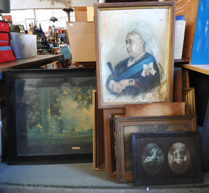 Lot 56 - Group lot - Framed & Unframed vintage c1900 + Prints & Frames -