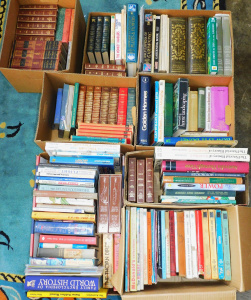 Lot 70 - 8 x Boxes Mixed Books (Large Lot) inc 4 vol set Medical & Health en