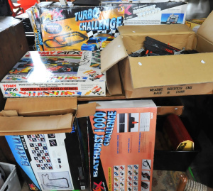 Lot 78 - Large Quantity of Vintage AFX Slot Cars and Tracks, Some Boxed, inc Var