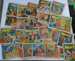 Lot 165 - Grp 1978+ Misty horror Comics approx 38 gc