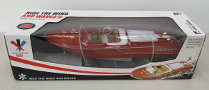 Lot 176 - As new in box HQ Model pressed tin RC Ride the Wind and Waves Super Sp