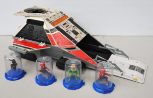 Lot 178 - Small lot incl toys, Dynaman Dyjupiter Flying Fortress Toy & 4