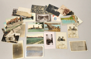 Lot 35 - Group lot of C 1900 + Australian and Other Post Cards inc Melbourne Bo