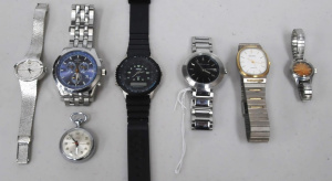 Lot 45 - Group of ladies and gents watches inc Citizen, Orven, Rotary, Accurex,