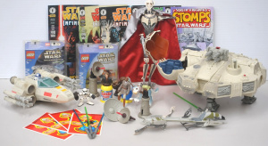 Lot 83 - Lot of Star Wars & Other Toys incl Millenium Falcon, General Grievo
