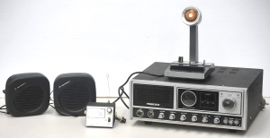 Lot 102 - Group of CB radio equipment inc President P400 40ch base unit, Cobra D