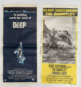 Lot 108 - 2 x Daybill cinema posters c1977 inc The Gauntlet - Clint Eastwood, So