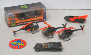 Lot 156 - Group of vintage and modern Batman toys inc as new in box Jada die-cas