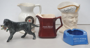 Lot 169 - Group of quality ceramic whisky jugs etc inc Royal Norfolk Old Smuggle
