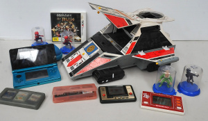 Lot of Mixed Toys & Games incl Nintendo 3Ds & Games, Dynaman Dyjupiter F