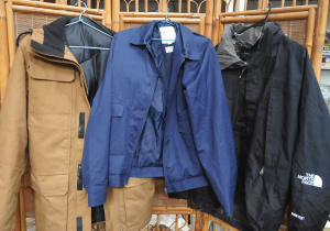 Lot 30 - Group of modern gents' jackets inc The North Face - Gortex, London Fog,