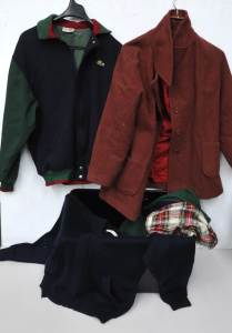 Lot 42 - Box lot - Vintage & Modern mens & Ladies Clothing - Mens Lacost