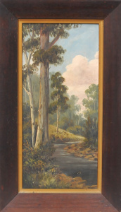 Lot 132 - Laura Whitfield (Active c1920s) Large Framed Oil painting on Canvas -
