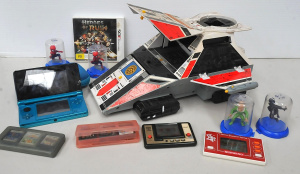 Lot 142 - Lot of Mixed Toys & Games incl Nintendo 3Ds & Games, Dynaman D