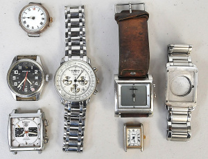 Group lot - Vintage & Modern mens & ladies Watches - c1900 Sterling Silv