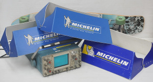 Lot 60 - Lot of Mixed Items incl Tektronix 465 Oscilloscope, Longboard Skateboar