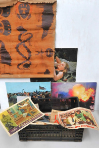 Lot 61 - Box lot - Mixed vintage Ephemera - old Movie Posters, Stills & Lobb