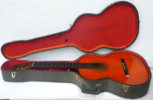 Lot 78 - Classical nylon string guitar by Lilang's in a hardcase