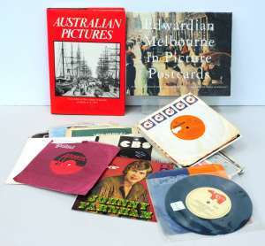 Lot 108 - Group of 45 RPM vinyl singles inc George Michael - Faith, Travelling W