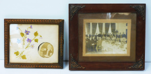 Lot 199 - 2 x Late 19thC framed photographs, 1 by Batchelder & Co with embr