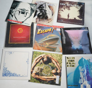 Lot Vintage Vinyl LP Records incl elevision Personalities, Orb, Brian Jonestown