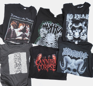 Lot 20 - Lot of Mixed Band Shirts incl Joy Division, Florence & The Machine,