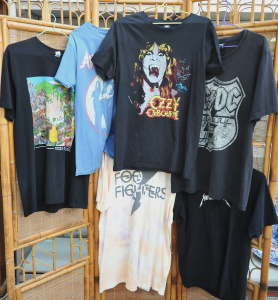 Lot 21 - Lot heavy Metal & Rock n Roll Shirts incl Ozzy Osbourne, Metallica,