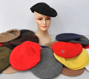 Lot 47 - Box lot - Heaps Vintage Mens Kangol Flat or Driving Caps - various Colo