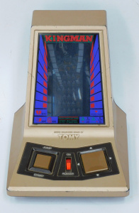 Lot 165 - Vintage Tomy Kingman Micro Computer Game battery operated hand held sy