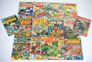 Lot 192 - Lot of Vintage Marvel Comics incl Doctor Strange The Incredible Hulk L