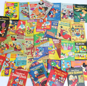 Lot 200 - Lot of Vintage Walt Disney Australasian Comics incl Super Goof, The Be