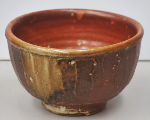 Lot 219 - Robert Barron Australian pottery bowl signed to base 23 5cm W