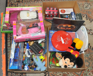 3 x Boxes Plus inc Toys - Boxed Barbie Vespa, Vogue Mini, Xmas Lights & Nove