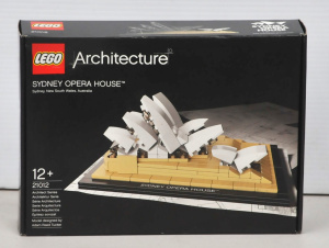 Boxed Architecture Lego - Sydney Opera House No 21012 - Looks to be complete