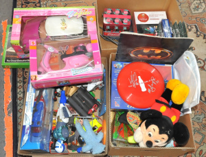 Lot 38 - 3 x Boxes Plus inc Toys - Boxed Barbie Vespa, Vogue Mini, Xmas Lights &