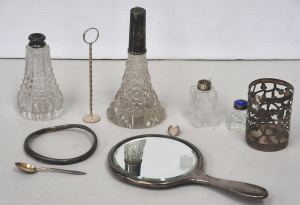 Lot 57 - Group lot Hallmarked Sterling & Other Silver inc Norwegian enamelle