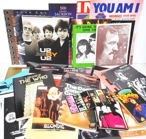 Lot 102 - Lot of Vintage Rock n Roll & Music Ephemera incl Adam Ant Fan Club