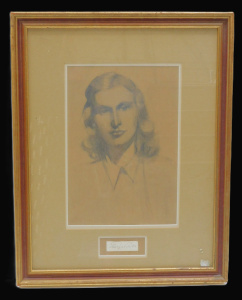 Lot 131 - George Frederick Henry Bell (1878 - 1966) Framed Pencil Drawing - Port