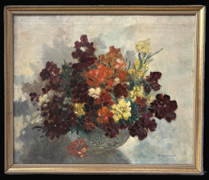 Lot 138 - William Frederick Longstaff (1879 1953) Gilt Framed Oil Painting on C