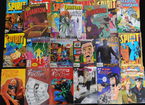 Lot 149 - Lot of Vintage Comics inc MAREVL The Curse of Weird Comic Issues 1-4,