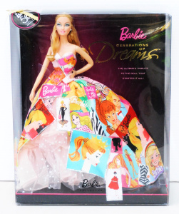 Lot 153 - c2009 Boxed Mattel Barbie - Generations o Dreams - Featuring gown embe