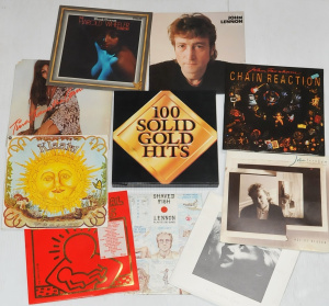 Lot 204 - Group of 12 vinyl LP records inc Tina Turner, John Lennon, John Farnha