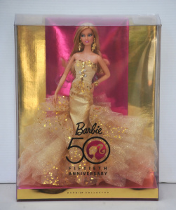 c2008 Boxed Mattel Barbie -Collector 50th Fiftieth Anniversay - Glamour Barbie -