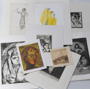 Lot 27 - June Kidman (1918 - ) large group of graphics and works on paper Variou
