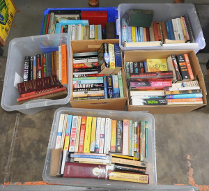 Lot 29 - 6 x Boxes of Mixed Books incl Classical, Novels, Reference, Charles Dic
