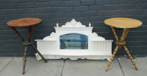 Lot 77 - 2 x Depression Era Gypsy Tables, Godley & Co, Prahran and other, an